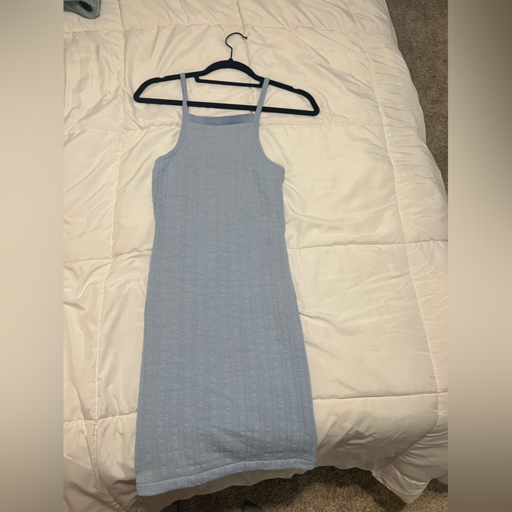 Blue Zara dress